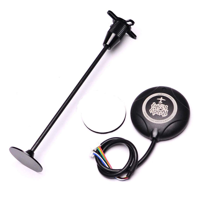 Readytosky M8N GPS Module Built-in Compass with GPS Antenna Mount for Standard Pixhawk 2.4.6 2.4.8 APM 2.6 2.8 Flight Controller