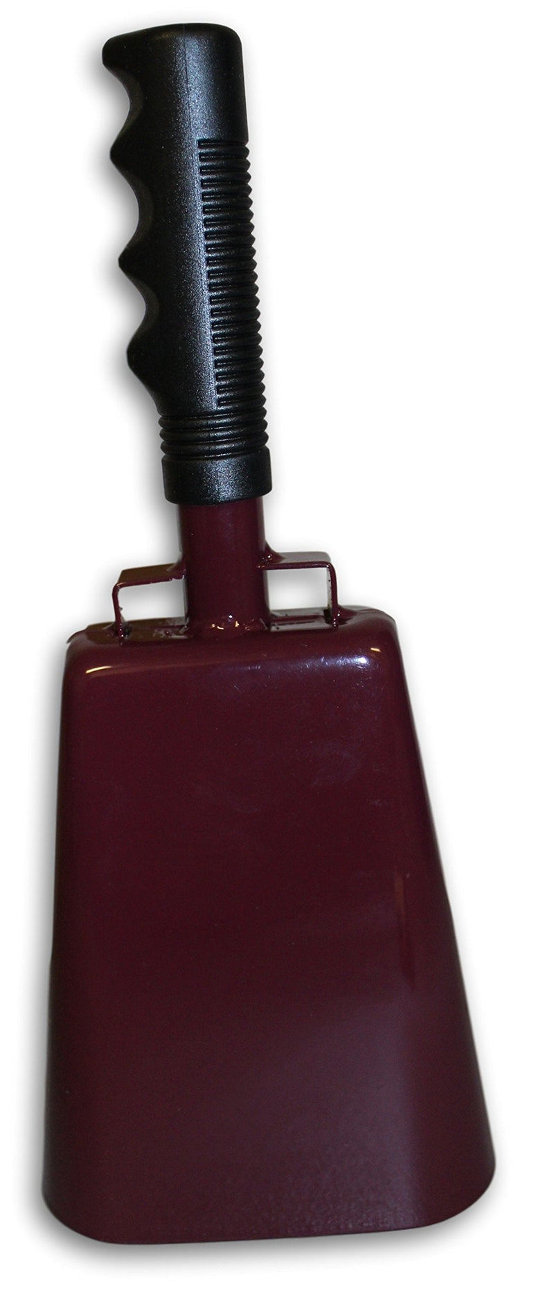 [AUSTRALIA] - Toys+ Cowbell with Handle Various Sizes and Colors Maroon 11" 