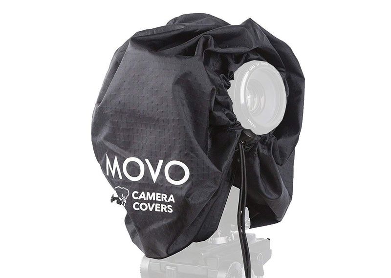 Movo CRC11 Camera Rain Coat Rain Cover for DSLR Cameras and Mirrorless Cameras and Lens (Junior Size: 11" x 14.5")