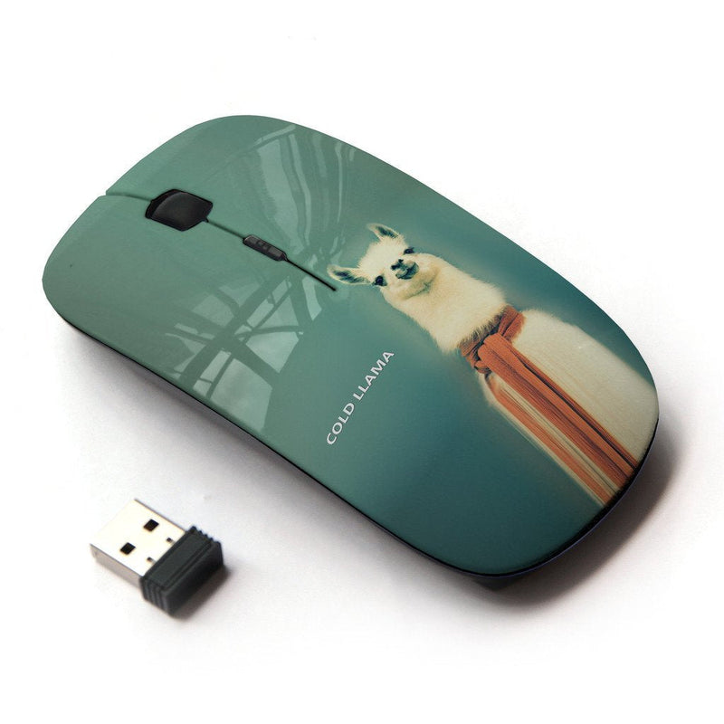 KOOLmouse [ Optical 2.4G Wireless Mouse ] [ Cold Llama - Funny ]