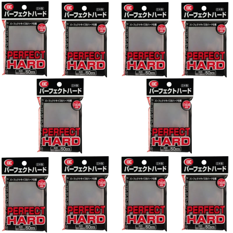 [AUSTRALIA] - KMC 10 Set Card Barrier Sleeve Perfect Hard from Japan 