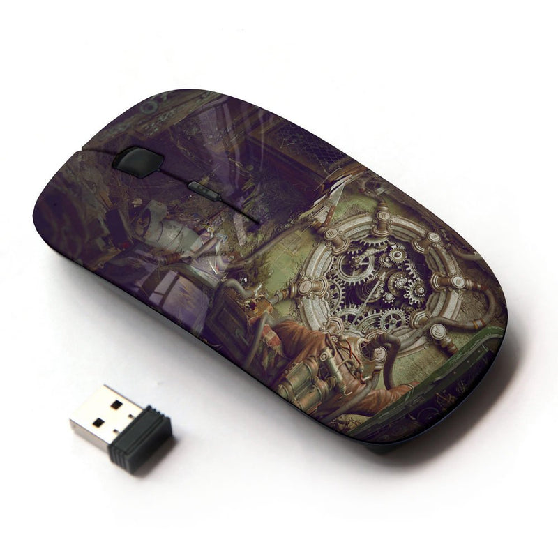 KOOLmouse [ Optical 2.4G Wireless Mouse ] [ Steampunk Mechanics ]