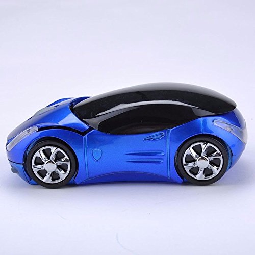 WXG Mini car Shape Mouse - 2.4GHz 1600DPI Wireless Mouse with USB Receiver Tablet Laptop Desktop Computer Mouse