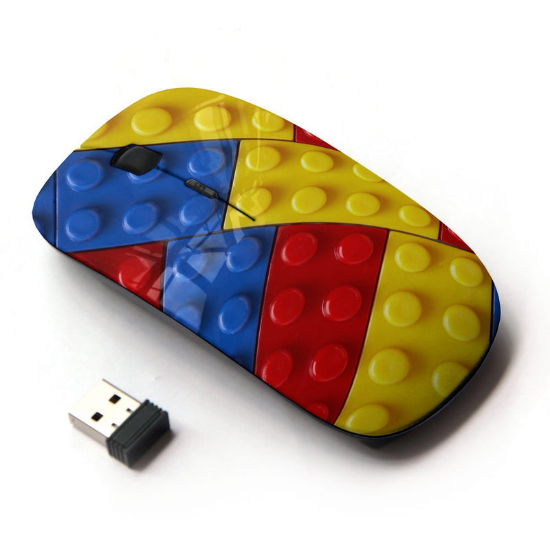 KOOLmouse [ Optical 2.4G Wireless Mouse ] [ Toy Blue Yellow Red Kit Construction Children ]