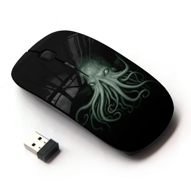 KOOLmouse [ Optical 2.4G Wireless Mouse ] [ Octopus Kraken Sea Ocean Creature Legs Art ]