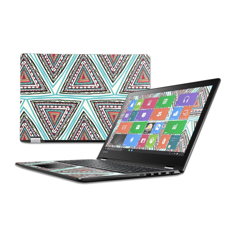 [AUSTRALIA] - MightySkins Skin Compatible with Lenovo Flex 4 15" wrap Cover Sticker Skins Aztec Pyramids 