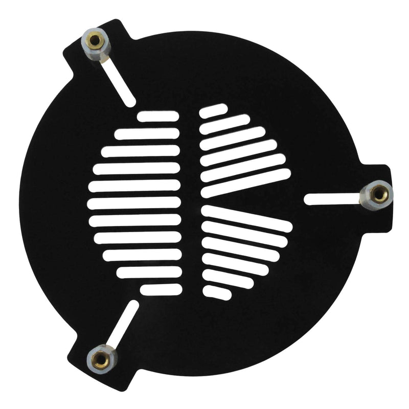 Astromania Bahtinov Mask Focusing Mask for Telescopes - FM60mm for a Tube Outer Diameter (OD) from 65mm-100mm - can be Mounted with The Brass Screws Inside or Outside The drawtube For Outer Diameter from 65mm-100mm