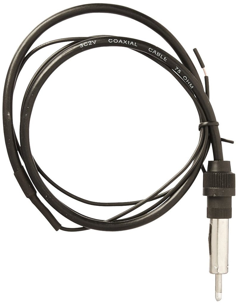 [AUSTRALIA] - Enrock EKMR1 Marine Audio Universal Wired AM/FM Radio Antenna 22" Cable Weather Resistant Corrosion Resistant Soft Flexible Hideaway Cable Black 