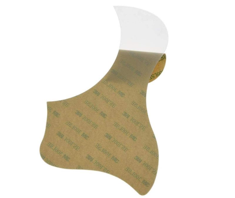 KAISH Clear Hummingbird Acoustic Guitar Pickguard Transparent Scratch Plate with Adhesive Hummingbird Style Clear/Transparent