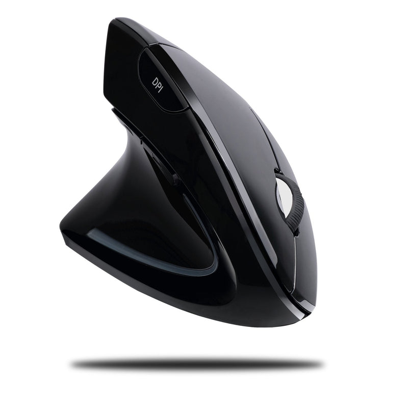 Adesso iMouse E90 - Wireless Left-Handed Vertical Ergonomic Mouse
