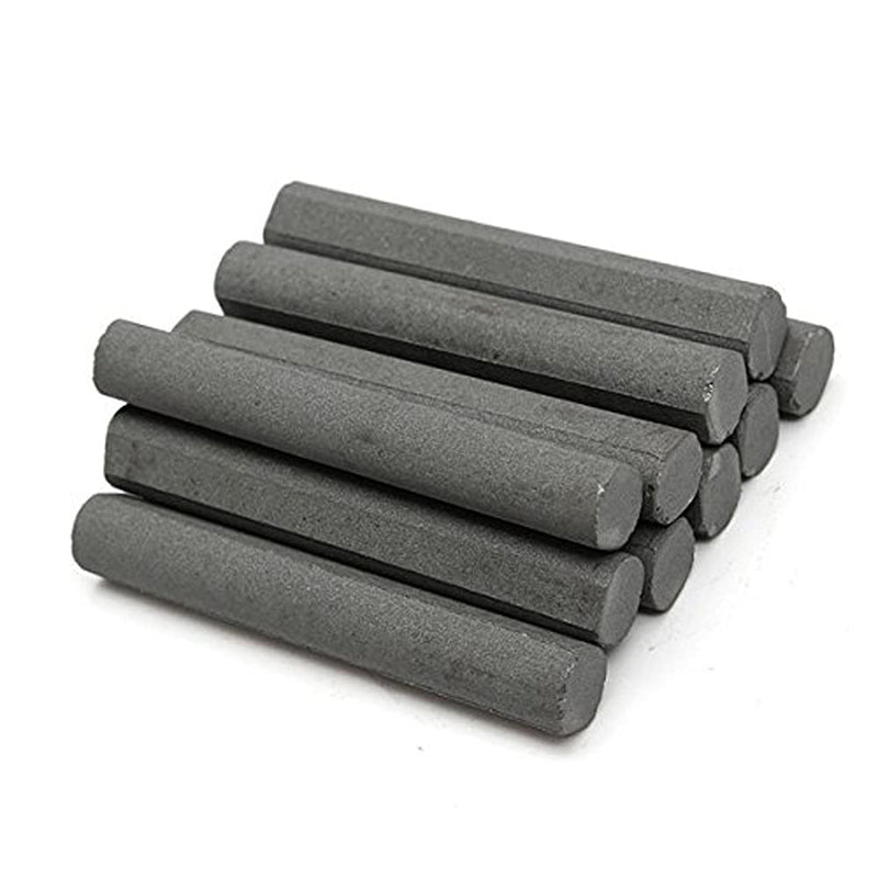 CynKen 10pcs 8mm*50mm Ferrite Rod Bar Loopstick For Radio Antenna Aerial Crystal About 0.32"x2"