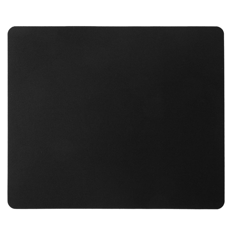 Quality Selection Mouse Pad Superb for Computer & Laptop, Non-Slip Rubber Base Mousepad, Mouse Pads for Home, Office & Gaming 7.75 x 9.25 in, Black 1 Pack