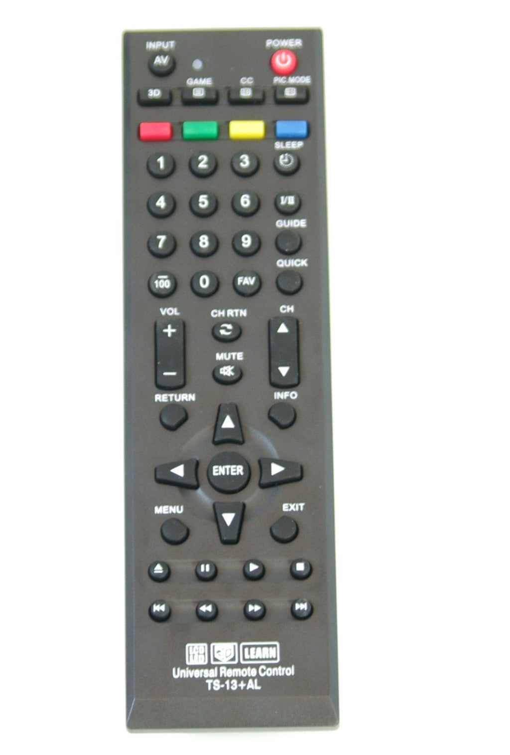 New Toshiba Universal Remote Control for All Toshiba Brand TV, Smart TV - 1 Year Warranty(TS-13+AL)