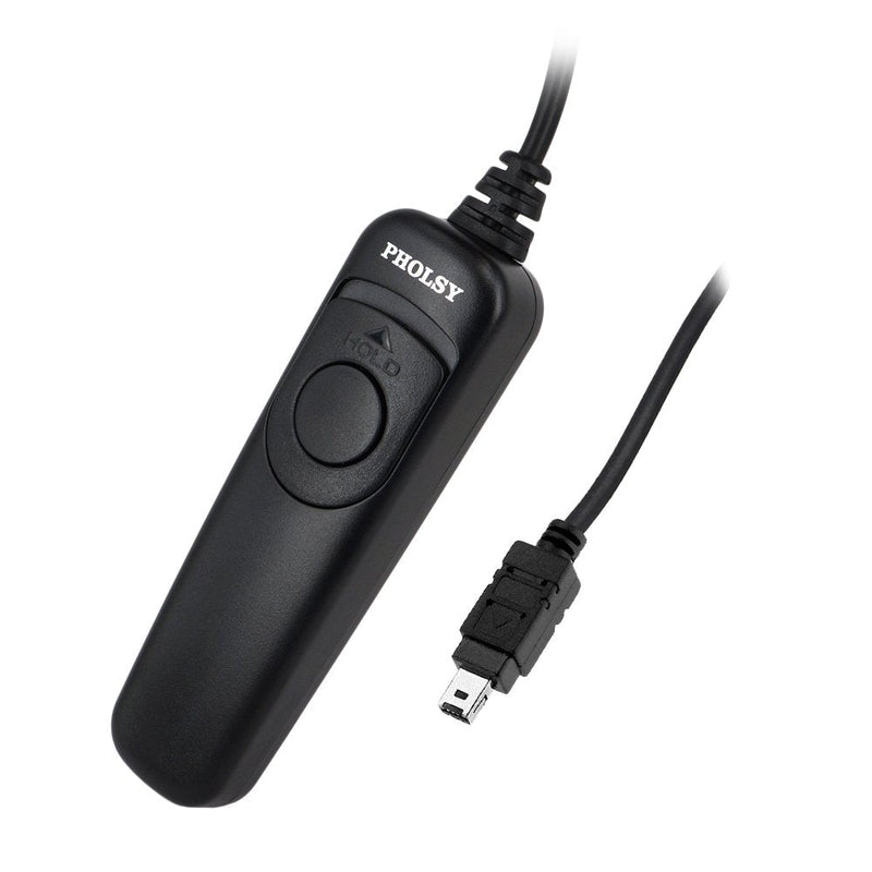 [AUSTRALIA] - PHOLSY N10 Shutter Remote Control Cable Release Cord for Nikon Z5, Z7-II, Z6, Z6-II, D750, D780, D7500, D7200, D7000, D5600, D5500, D5300, D3300, D610, D600, D90, P7700, P7800, P950, Replaces MC-DC2 N10 for Nikon 