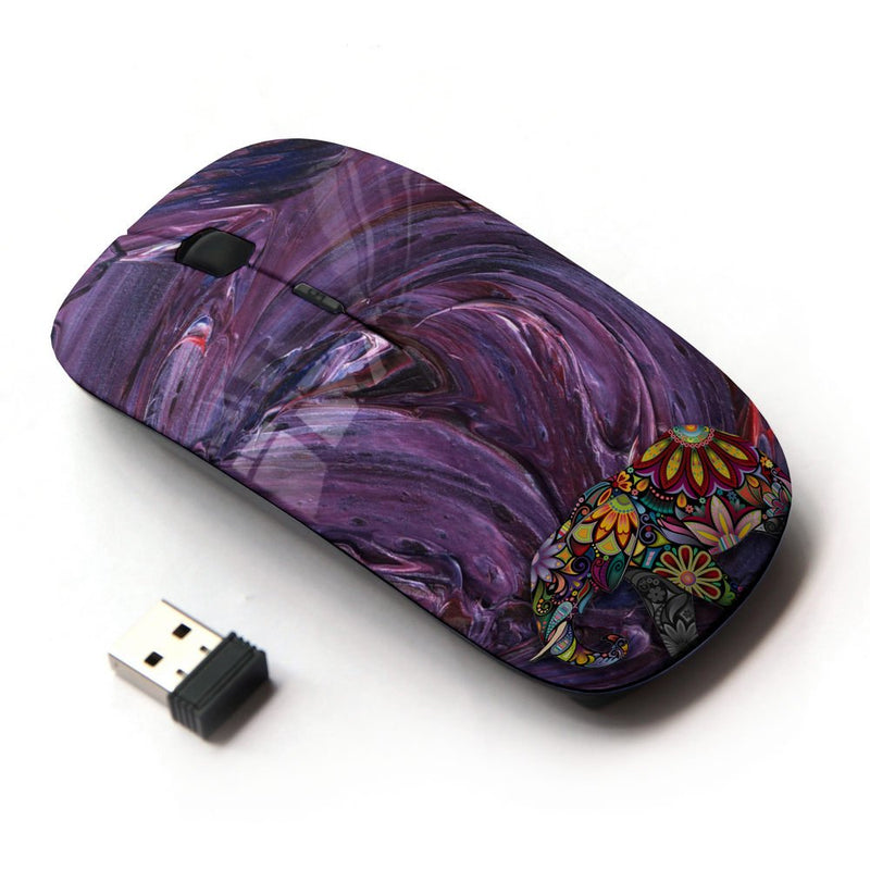 KOOLmouse [ Optical 2.4G Wireless Computer Mouse ] [ Indian Elephant Plum ]