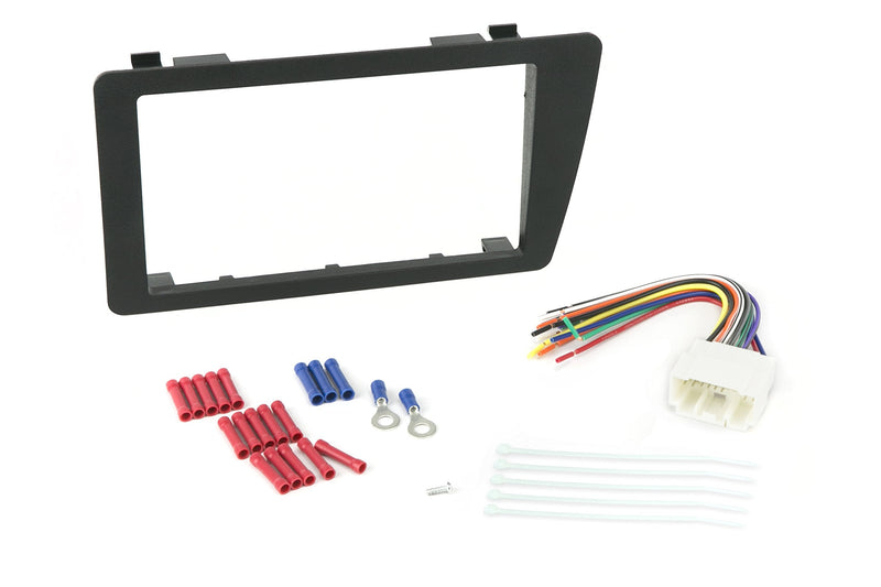 SCOSCHE Install Centric ICHA6BN Compatible with Select Honda 2001-05 Civic Double DIN Complete Basic Installation Solution for Installing an Aftermarket Stereo