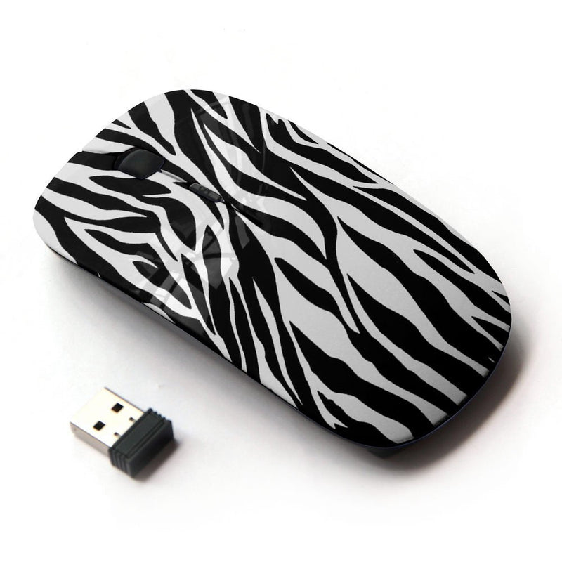 KOOLmouse [ Optical 2.4G Wireless Computer Mouse ] [ Zebra Print ]