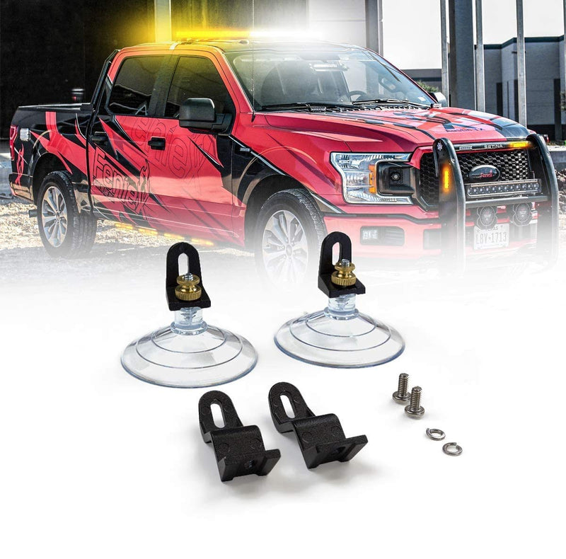 Official Feniex Fusion Suction Cup Fusion Stick Light Mounting Kit