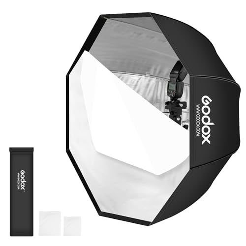 Godox 95cm/37.5" Umbrella Octagon Softbox Reflector with Carrying Bag