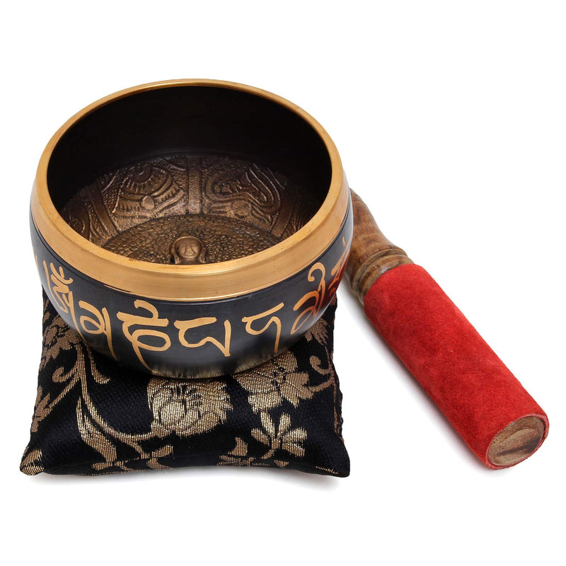 [AUSTRALIA] - Zap Impex Beautiful Christmas Gift New Handmade Brass Buddha Singing Bowl Tibetan Meditation Yoga Sound Bowls 4 Inch 