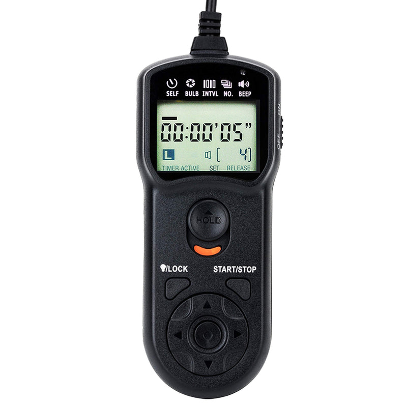 JJC Intervalometer Timer Remote Control Shutter Release for Canon EOS Rebel T6 T7 2000D 90D 80D 70D 60Da 77D T8i T7i T6i T6s SL3 SL2 T5i T4i EOS R R6 Mark II R6 R7 R8 R10 RP R100 M6 Mark II M5 & More For Canon RS-60E3