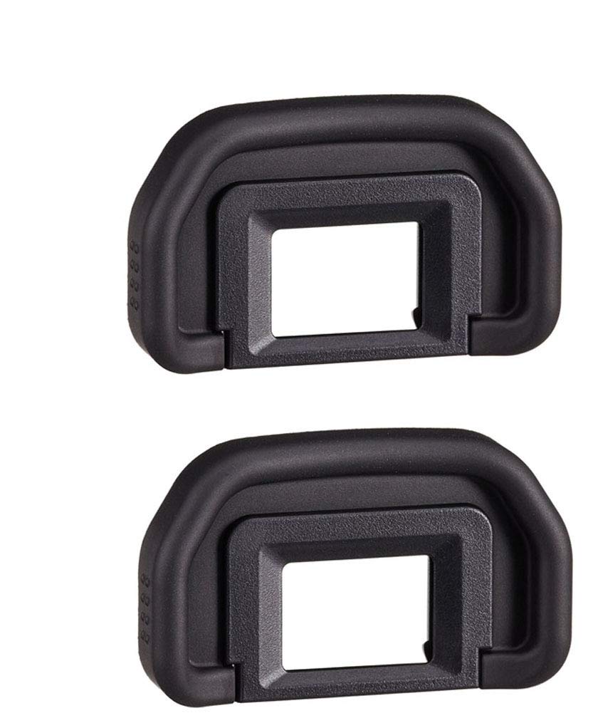 joleully 80D Eyecup Eyepiece Viewfinder Compatible for Canon EOS 90D 80D 70D 60D 50D 40D 20D 5DII 6DII Camera, Replaces EB Eyecup (2 Pack)