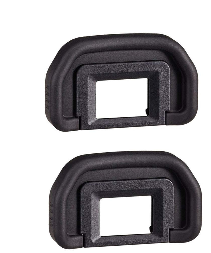 80D Eyecup Eyepiece Viewfinder Compatible for Canon EOS 90D 80D 70D 60D 50D 40D 20D 5DII 6DII Camera, Replaces EB Eyecup (2 Pack)