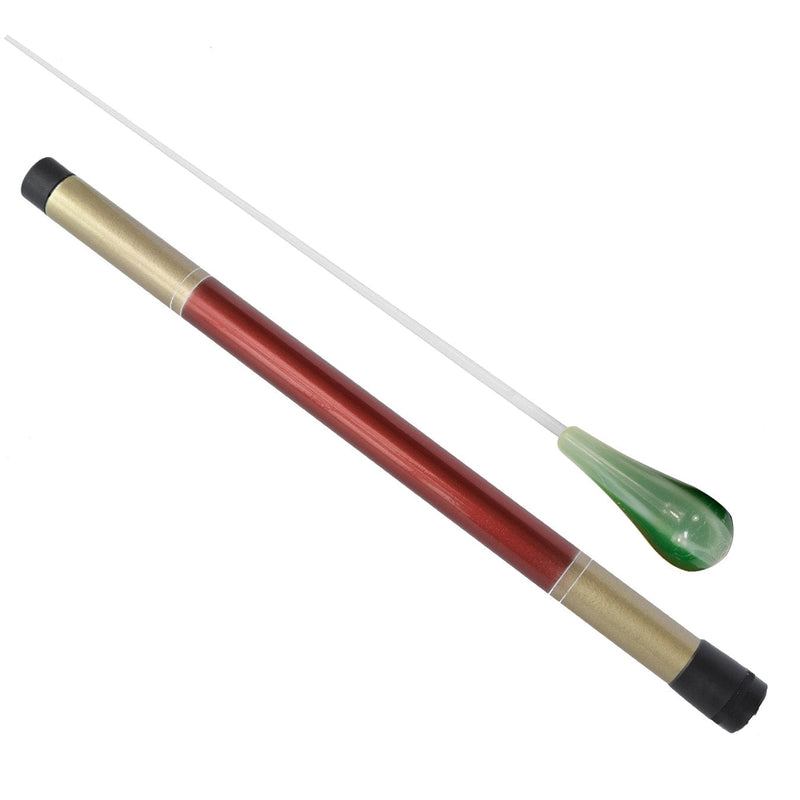Music Baton Orchestra Baton Imitation Agate Handle Music Conducting Baton (Green Handle) Green Handle