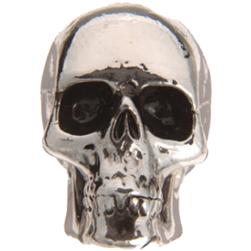 [AUSTRALIA] - Custom Guitar Knob - JUMBO SKULL II ON CHROME, KCJSII-0410 