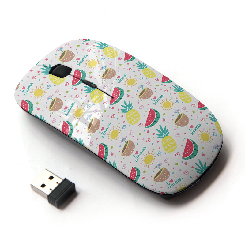 KOOLmouse [ Optical 2.4G Wireless Computer Mouse ] [ Tropical Watermelon Vacation ]