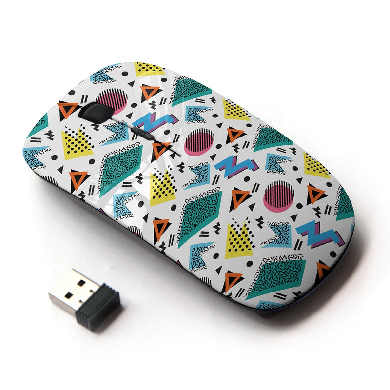 KOOLmouse [ Optical 2.4G Wireless Computer Mouse ] [ 90S Neon Random Art ]