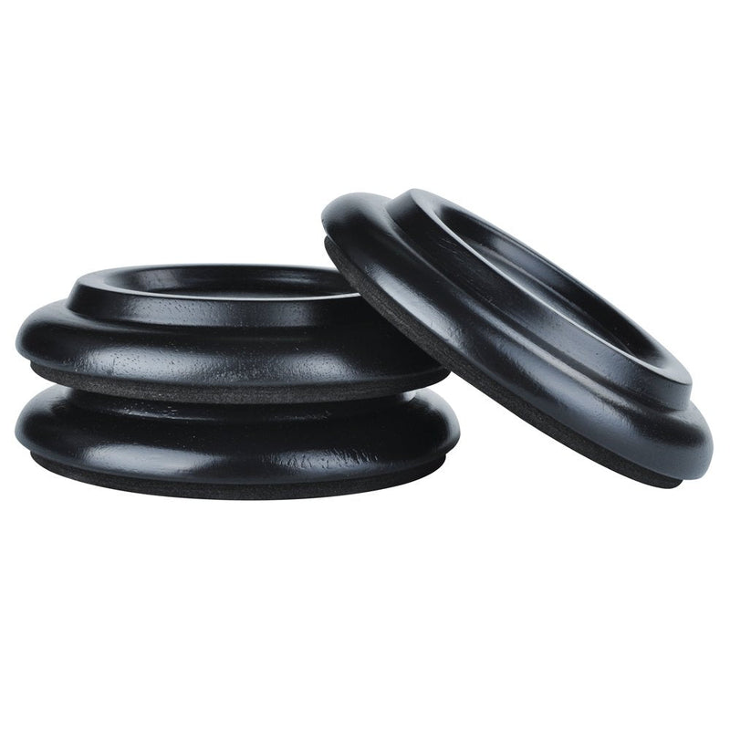 Hardwood Grand Piano Caster Cups 6 Colors Set of 3 Furniture Leg Pads Protection Black