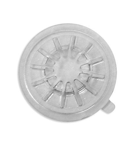 [AUSTRALIA] - Clear CD Hub Center with Adhesive Backing Consumer Portable Electronics/Gadgets (100 in A Pack) Branded Master Cables Product 