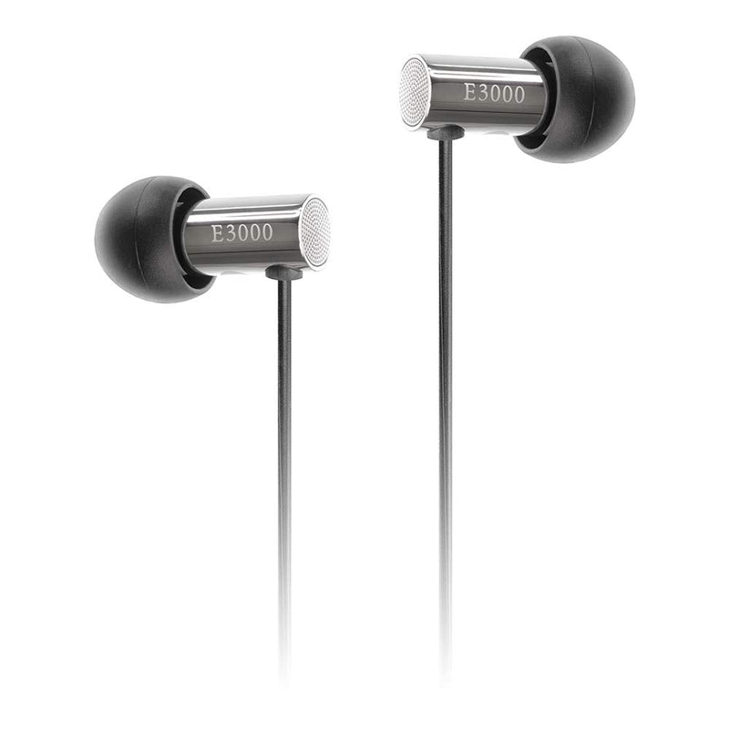 Final Audio Design High Resolution Headphone - Stainless Steel (E3000) Black