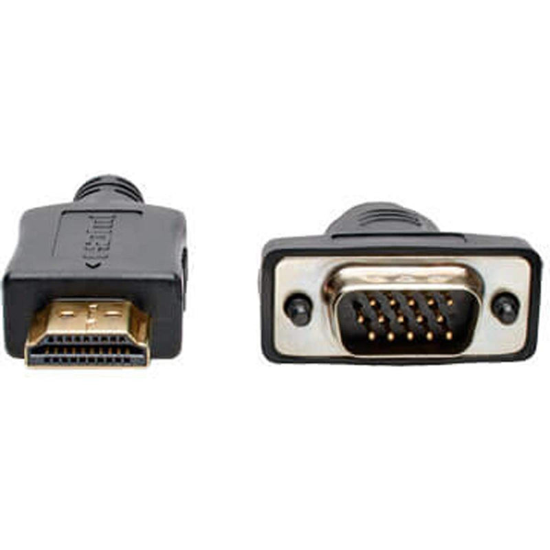 TRIPP LITE HDMI to VGA Active Adapter Converter Cable, Low Profile, Male-to-Male, 1080p @ 60Hz, 6 Feet / 1.8 Meters, 3-Year Warranty (P566-006-VGA) 6ft.
