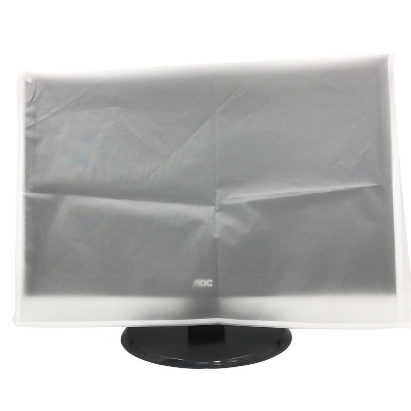 Monitor Dust Cover, LED/LCD Antistatic Vinyl Flat-Screen Computer Monitor Water Proof Protective Case by SZBRO for 22" (22W x16H x3D) 22W x16H x3D
