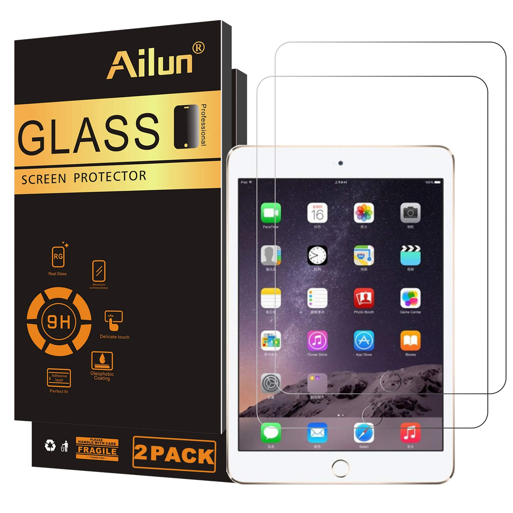 Ailun Screen Protector for iPad (9.7-Inch,2018/2017 Model,6th/5th Generation),iPad Air 1,iPad Air 2,iPad Pro 9.7-Inch 2016,Tempered Glass Film,Apple Pencil Compatible,Case Friendly