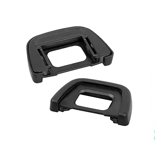 (2pcs DK-23 Rubber Eyecup Eyepiece Viewfinder for Nikon D7100 D7200 D300 D300s DSLR Camera