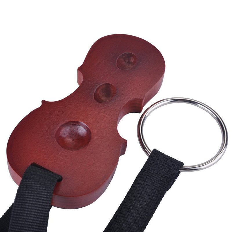 [AUSTRALIA] - PUNK Solid Wood Cello Endpin Rest Non-slip Stopper Anchor Protector in Cello Shape 3 Holes Holder (3A) 3A 