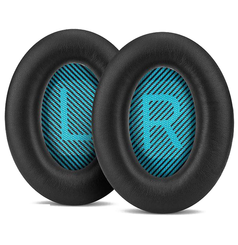 [AUSTRALIA] - Replacement Ear Pad Cushion Memory Foam Ear Cup Repair for Bose Headphones Quiet Comfort 2 Qc2, Qc15, 25 Qc25, Ae2, Ae2I, Ae2W Headphone (Black 2) Black 2 