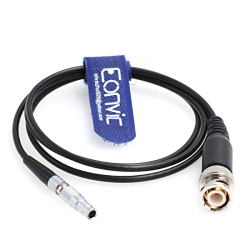Timecode Cable for Red Epic Scarlet BNC to 4pin Nor1438 Audio Adapter Cable Black Cable