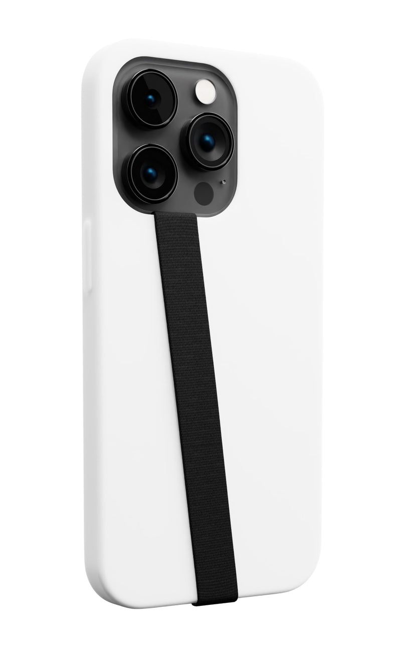Phone Loops: Non-Elastic Phone Grip, Phone Strap, Phone Holder for Hand - Small, Light and Discreet Cell Phone Holder for Hand - Phone Finger Holder Midnight