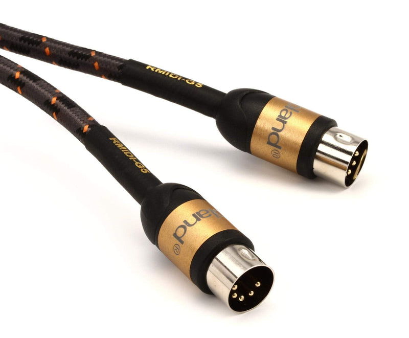 Roland Gold Series MIDI Cable, Straight/Straight, 5-Feet