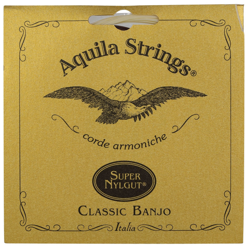 [AUSTRALIA] - Aquila New Nylgut AQ-2B Banjo Light Tension DBGDG-Set of 5 (4th Red Series String) 