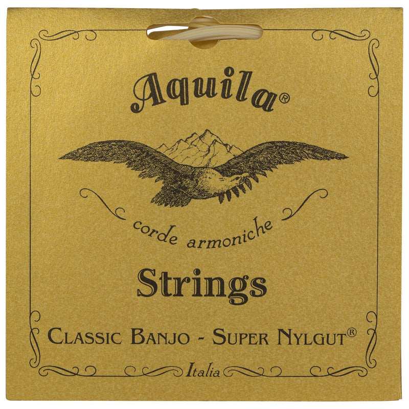 [AUSTRALIA] - Aquila New Nylgut AQ-1B Banjo Medium Tension DBGDG-Set of 5 (4th Red Series String) 