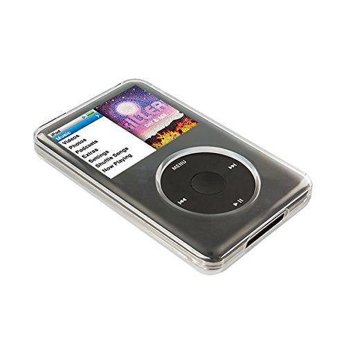Full Protective Crystal Clear Hard Cover Case for iPod Classic 7th Gen 120GB 160GB, 6th Gen 80GB 120GB, 5th Gen 30GB 5.5 Gen 30GB