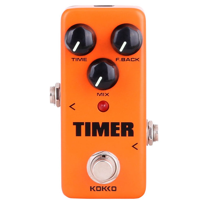 Guitar Mini Effects Pedal Timer - Digital Delay Effect Sound Processor Portable Accessory for Guitar and Bass, Exclude Power Adapter - FDD2