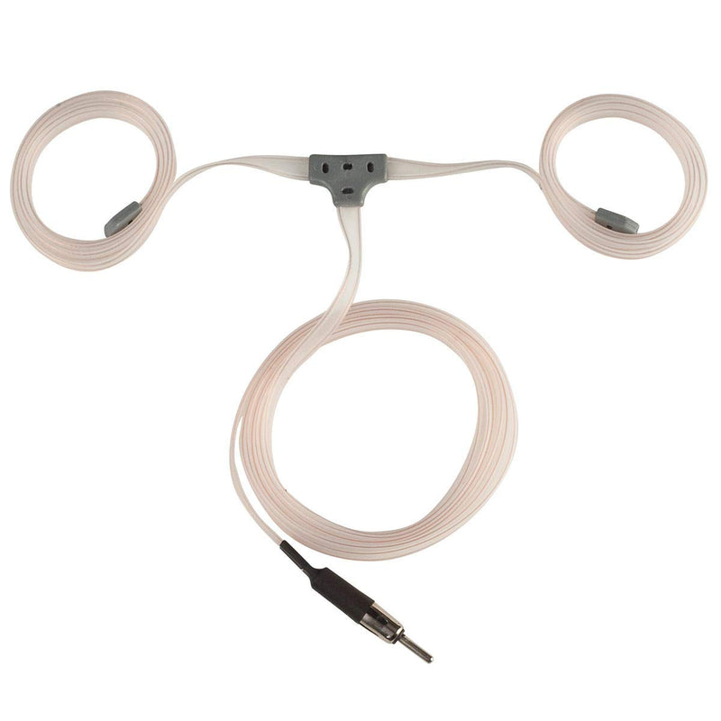 Enrock EKMR3 Marine Soft Wire AM/FM Radio Antenna Flexible Hideaway Cable 22" with 31" Wire Extension