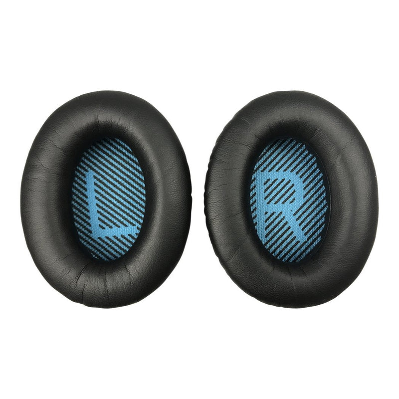 [AUSTRALIA] - Replacement Ear-Pads for Bose QuietComfort QC 2 15 25 35 Ear Cushions for QC2 QC15 QC25 QC35 SoundLink/SoundTrue Around-Ear II AE2 Headphones (Black) Black 