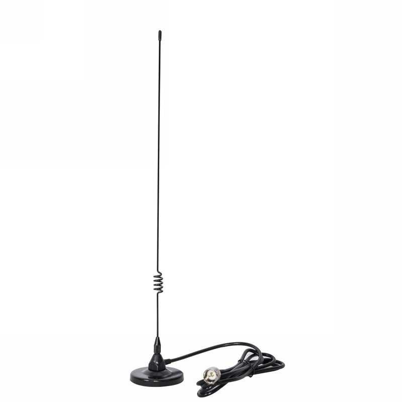[AUSTRALIA] - Dualband Antenna 2meter 70cm Mobile VHF/UHF Ham Radio (137-149, 437-480 Mhz) Mag Mount Magnet Base PL-259 Connector, 10 Ft RG58 Cable 